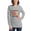 Unisex Long Sleeve T-Shirt Powered by Cats and Boba