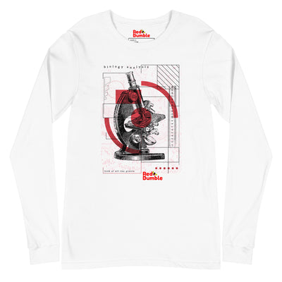 Microscope White T-Shirt