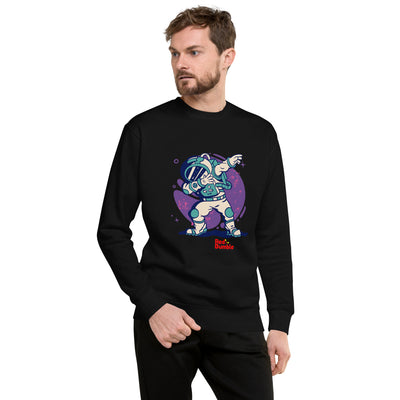 Unisex Premium Sweatshirt Astro Rocker in Space