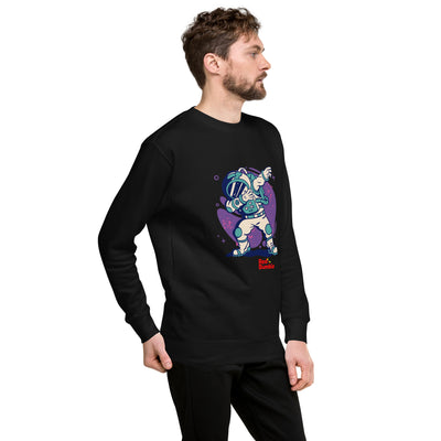 Unisex Premium Sweatshirt Astro Rocker in Space