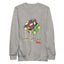 Unisex Premium Sweatshirt Melting Cube DTG + Embroidery