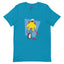 Unisex Short Sleeve T-Shirt Chicken Riding a Bike