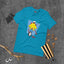 Unisex Short Sleeve T-Shirt Chicken Riding a Bike