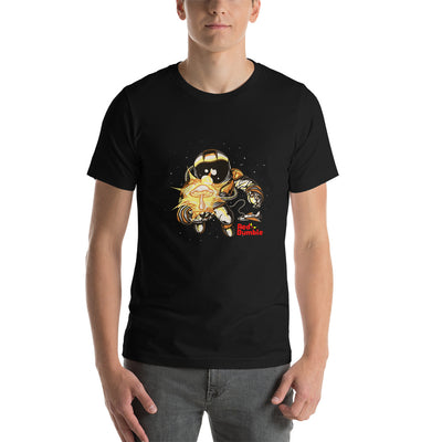 Unisex Short Sleeve Mushroom Astronaut