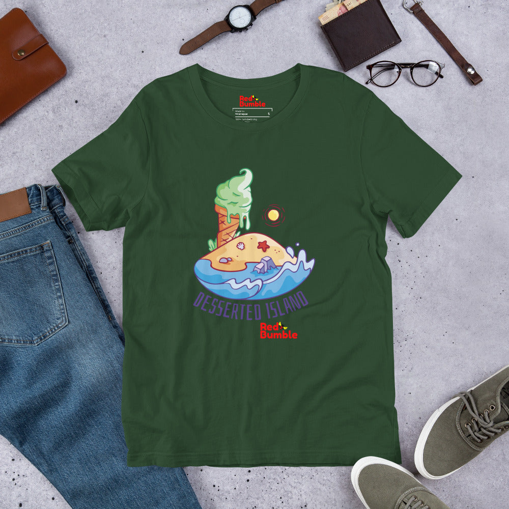 Unisex Short Sleeve T-Shirt Dessert Island