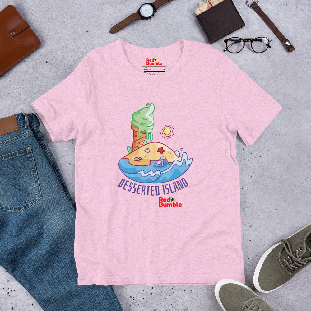 Unisex Short Sleeve T-Shirt Dessert Island