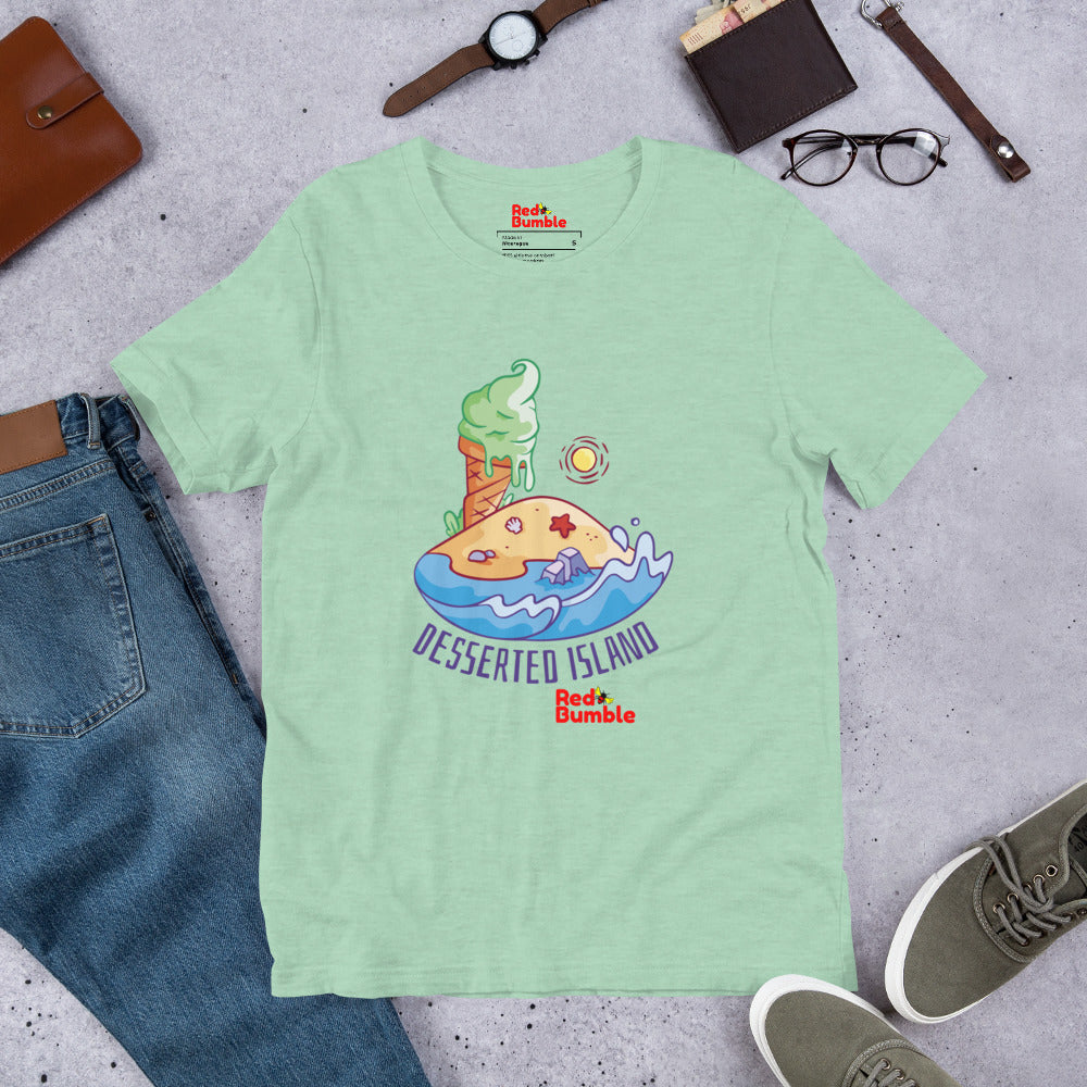 Unisex Short Sleeve T-Shirt Dessert Island