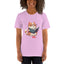 Unisex Short Sleeve T-Shirt Reading Cool Cat