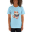 Unisex Short Sleeve T-Shirt Reading Cool Cat